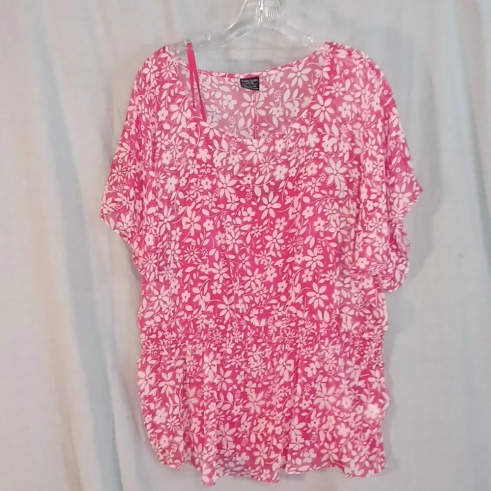 Women's 12/14 2-pc Cami & flowy top - Picture 1 of 7